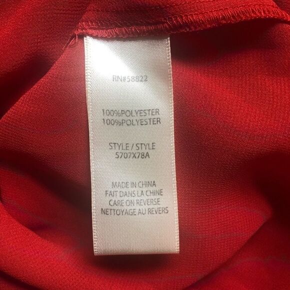 MAX STUDIO BLOUSE, Sleeveless, Rust Color M - Picture 4 of 6